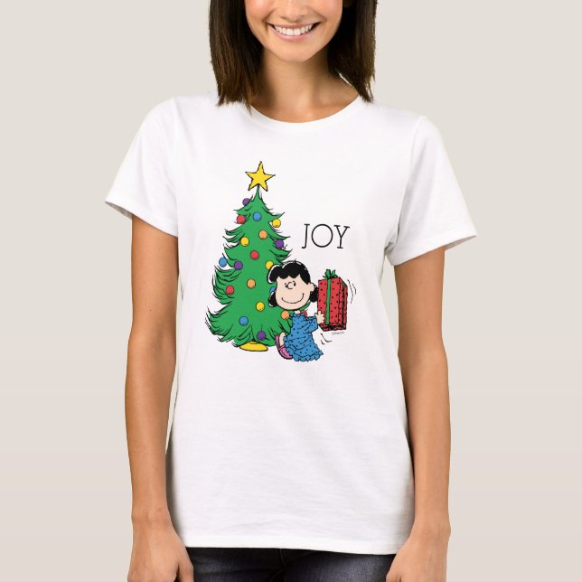 Jordnötter | Lucy Julgran T Shirt (Framsida)