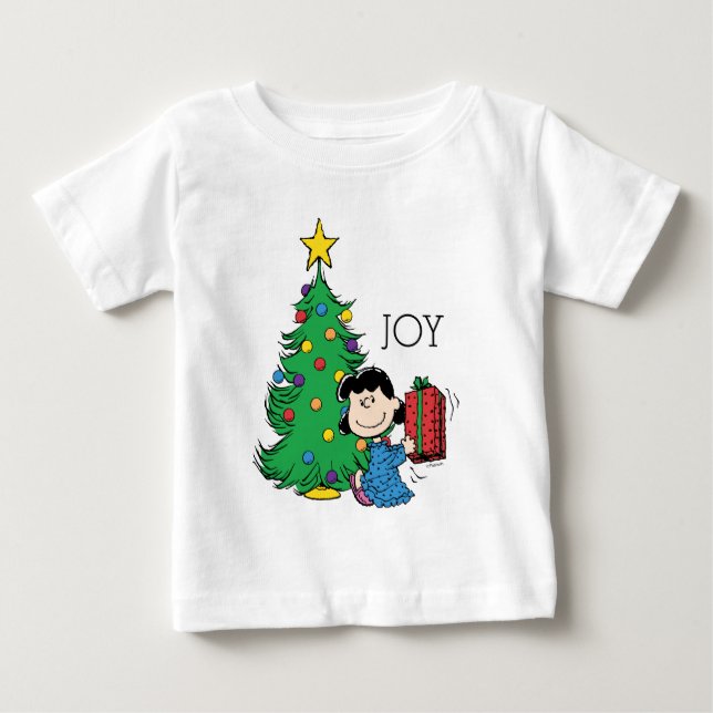 Jordnötter | Lucy Julgran T Shirt (Framsida)