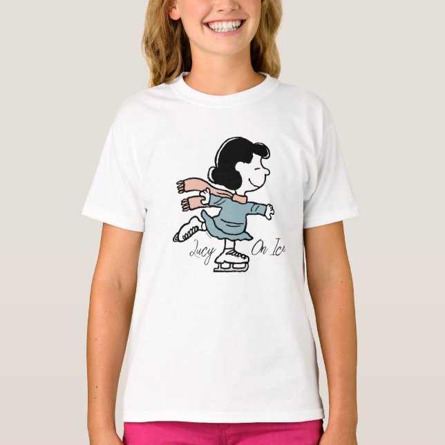 Jordnötter | Lucy On Ice T Shirt (Framsida)