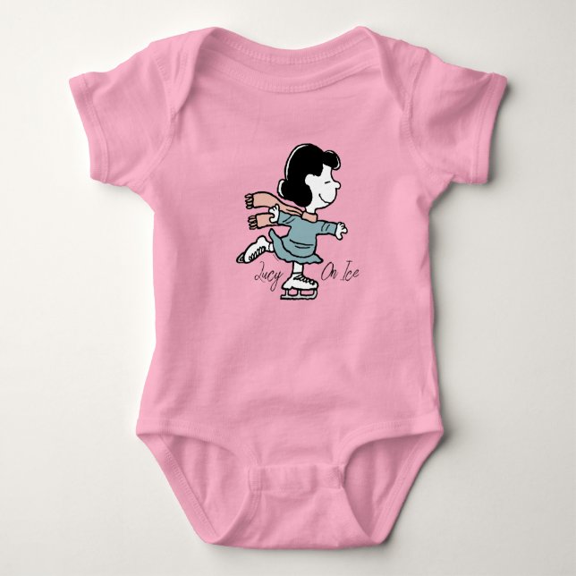 Jordnötter | Lucy på is T Shirt (Framsida)