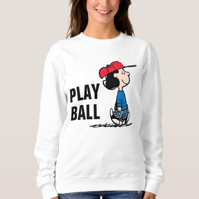 Jordnötter | Lucy Spela Baseball T Shirt (Framsida)
