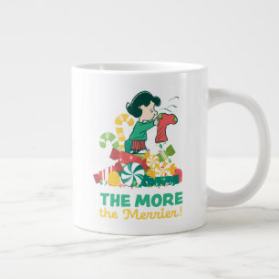 Jordnötter Lucy the More the Merrier the Merrier Jumbo Mugg