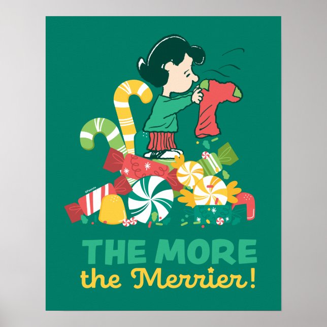 Jordnötter | Lucy the More the Merrier the Merrier Poster (Framsidan)