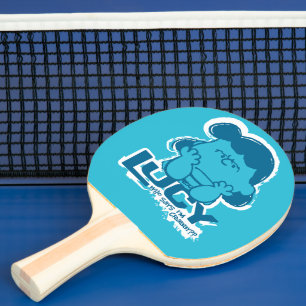 Jordnötter   Lucy Vem säger att jag är Crabby? Pingisracket