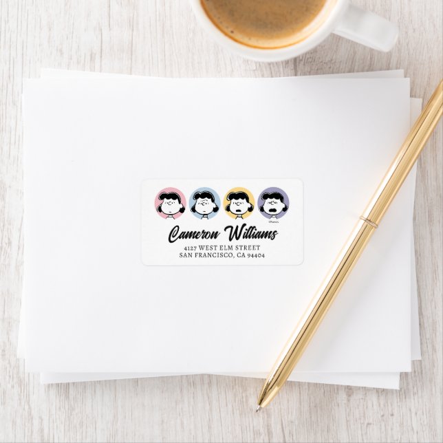 Jordnötter | Lucy's Ansikte Adressetikett (Insitu)