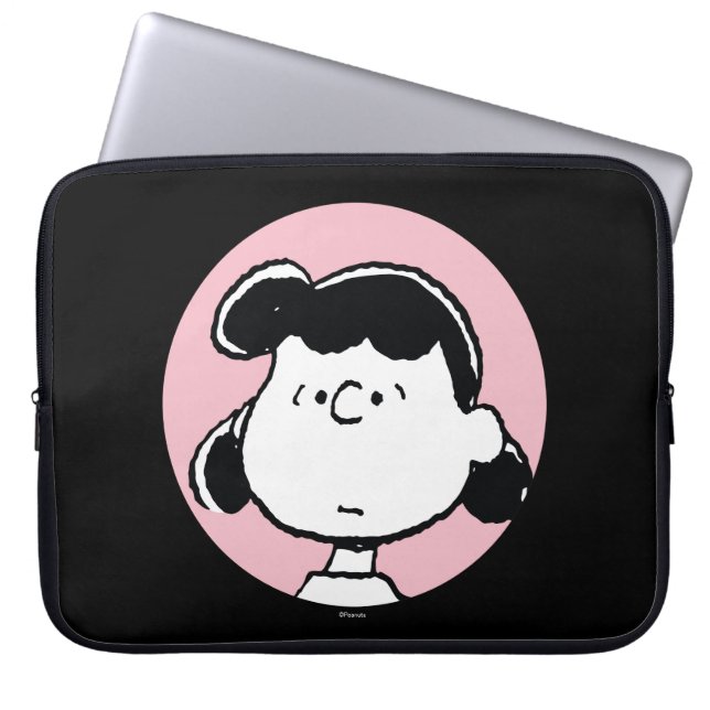 Jordnötter | Lucy's Ansikte Laptop Fodral (Framsidan)