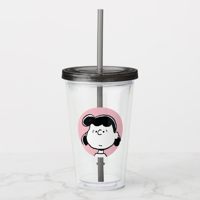 Jordnötter | Lucy's Ansikte Take Away Mugg (Framsida)