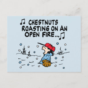 Jordnötter   Lucy's Chestnut Rosting Vykort