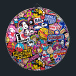Jordnötter | Mixtape Patch Mönster Darttavla<br><div class="desc">Kolla in den här roligten med Peanuts Gang i söta plåster.</div>