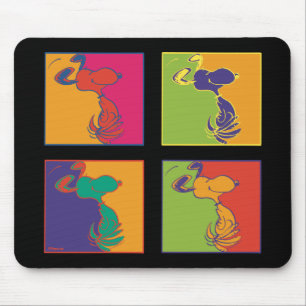 Jordnötter   Modern pop Art Snoopy Musmatta