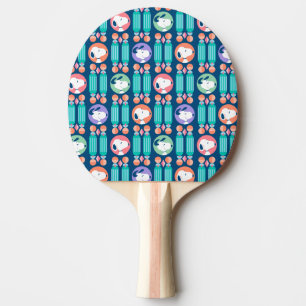 Jordnötter   Mörk blått noopy Deco Dreams Mönster Pingisracket