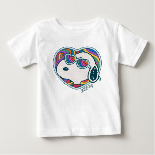 Jordnötter   noopy Heart Rainbow T Shirt