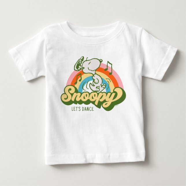 Jordnötter | noopy Music Rainbow T Shirt (Framsida)