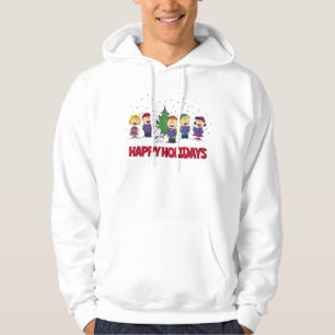 Jordnötter Omkring Julgran Hoodie