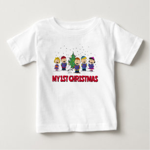 Jordnötter Omkring Julgran T Shirt