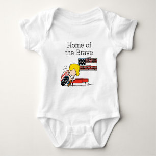 Jordnötter   Patriotic Schroeder & Hans Piano T Shirt