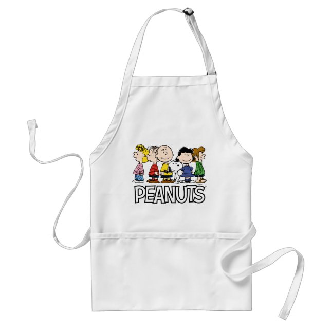 Jordnötter | Peanuts Gang tillsammans Förkläde (Framsidan)