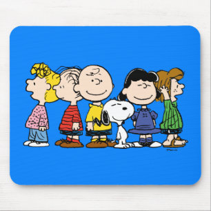 Jordnötter Peanuts Gang tillsammans Musmatta