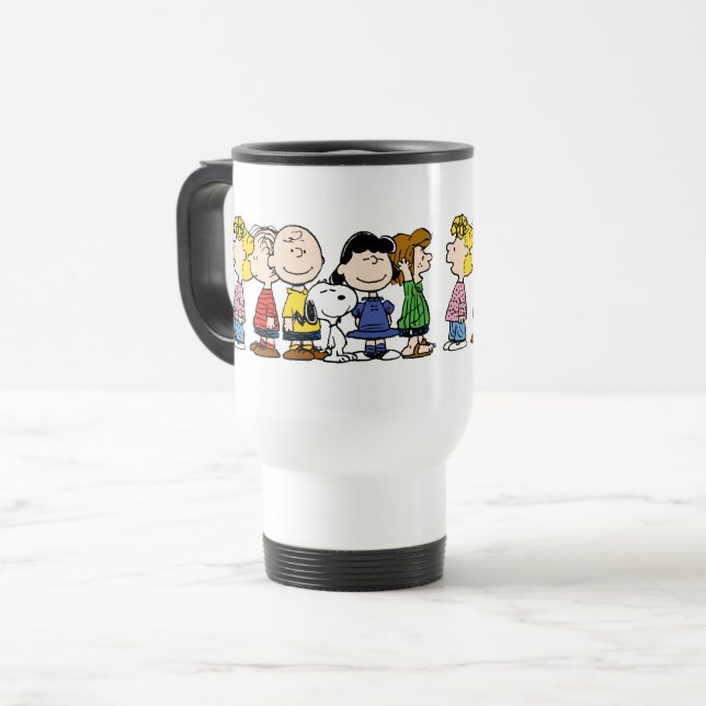 Jordnötter | Peanuts Gang tillsammans Resemugg (Framsida vänster)