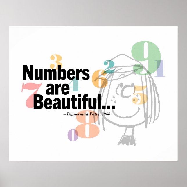 Jordnötter | Peppermint Patty 1968 Poster (Framsidan)