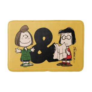 Jordnötter   Peppermint Patty & Marcie Badrumsmatta