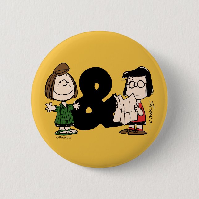 Jordnötter | Peppermint Patty & Marcie Knapp (Framsida)