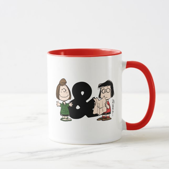 Jordnötter | Peppermint Patty & Marcie Mugg (Höger)