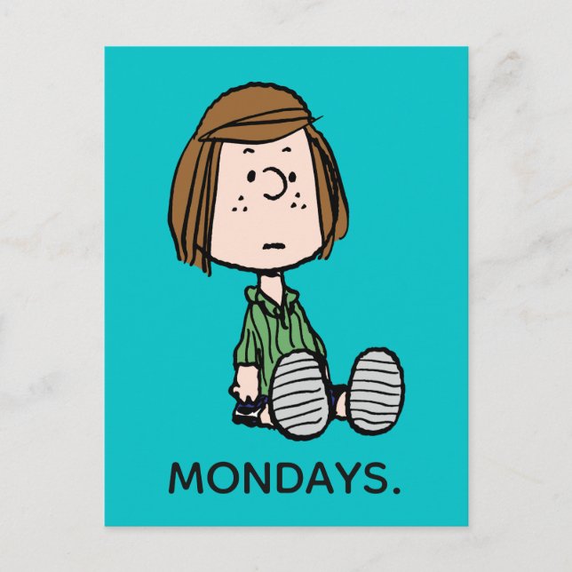 Jordnötter | Peppermint Patty Sitta Vykort (Framsida)