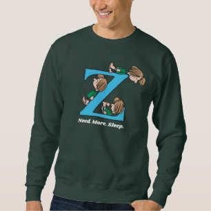 Jordnötter Peppermint Patty Sömnig Z Lång Ärmad Tröja