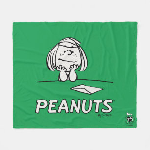 Jordnötter   Peppermint Patty Thoughts Fleecefilt