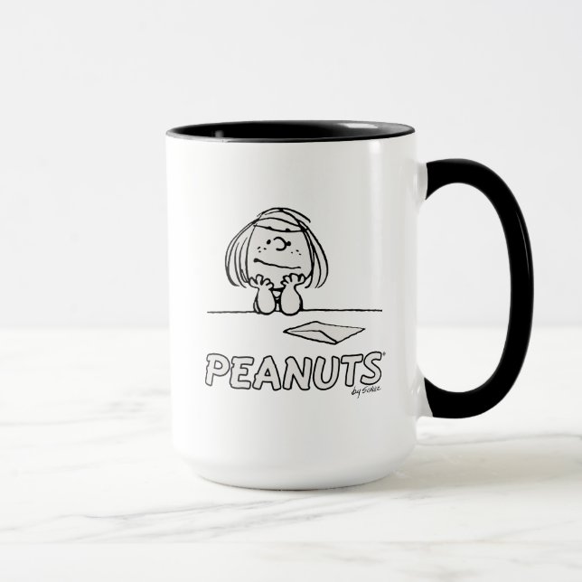 Jordnötter | Peppermint Patty Thoughts Mugg (Höger)