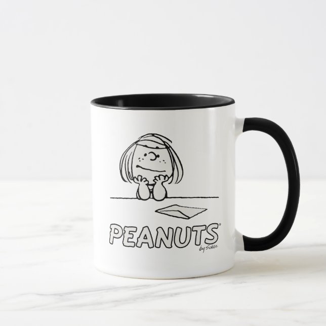 Jordnötter | Peppermint Patty Thoughts Mugg (Höger)