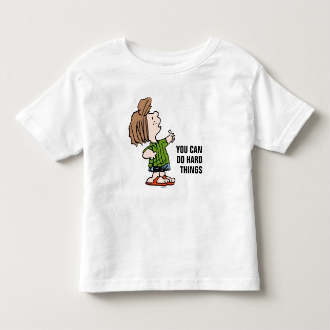 Jordnötter | Peppermint Patty Thumbs Up T Shirt (Framsida)