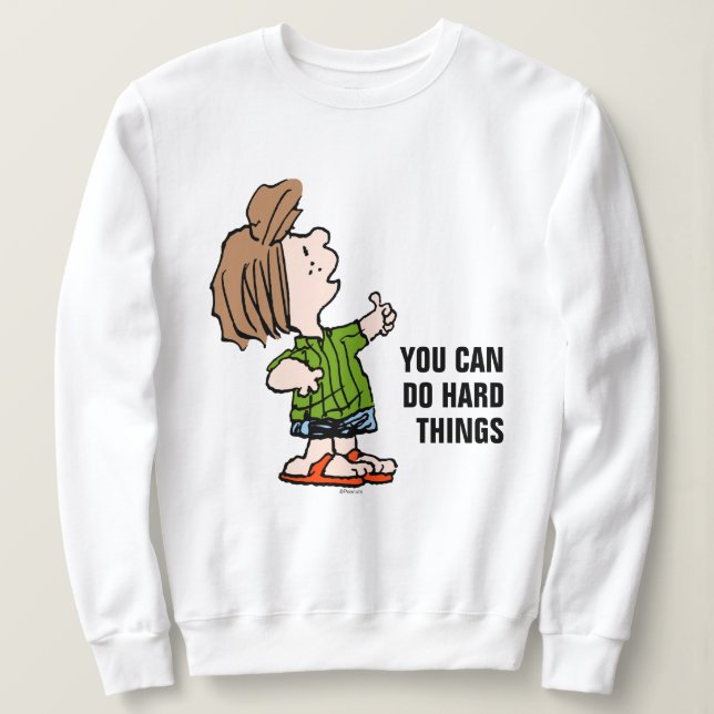 Jordnötter | Peppermint Patty Thumbs Up T Shirt (Design framsida)