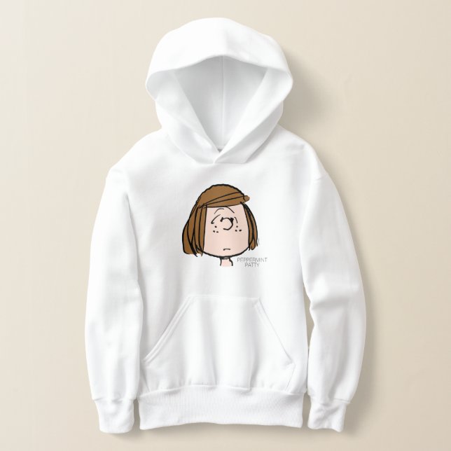 Jordnötter | Peppermynt Patty Confused Ansikte T Shirt (Laydown)