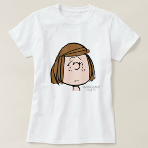 Jordnötter Peppermynt Patty Confused Ansikte T Shirt