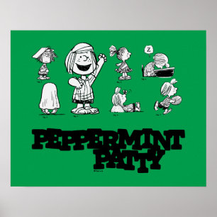 Jordnötter Peppermynt Patty Poster
