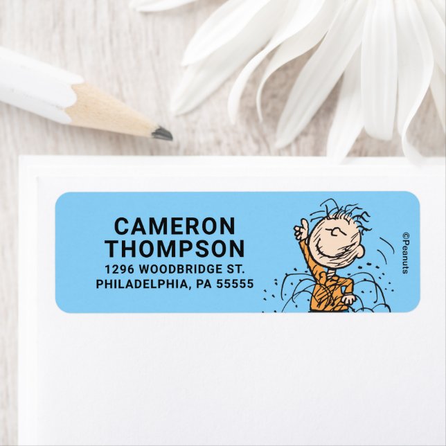 Jordnötter | Pigpen Dancing Returadress Etikett (Insitu)