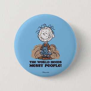 Jordnötter Pigpen the World BEeds Messy People! Knapp