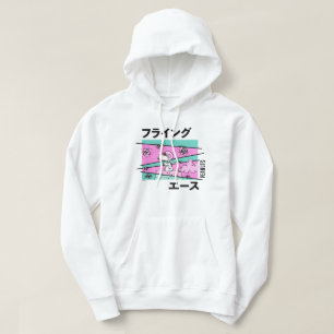 Jordnötter Rosa Flies Ace Hoodie