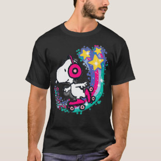 Jordnötter Ruller Skalpulver Regnbåge T Shirt