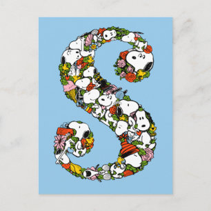Jordnötter S är för Snoopy Vykort