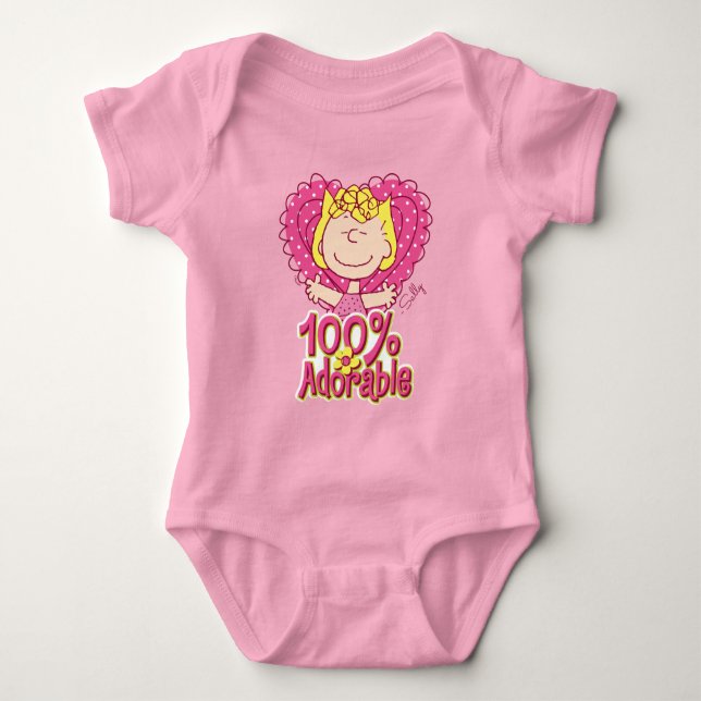 Jordnötter | Sally 100% Bedårande T Shirt (Framsida)