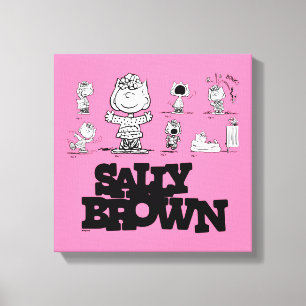 Jordnötter Sally Brown Canvastryck