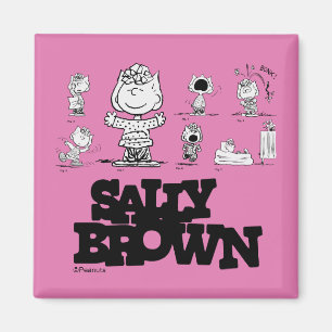 Jordnötter Sally Brown Magnet