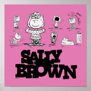 Jordnötter Sally Brown Poster