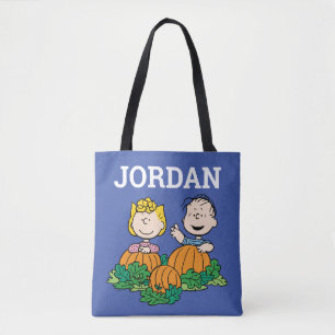 Jordnötter Sally & Linus i Pumpkin Fält Tygkasse