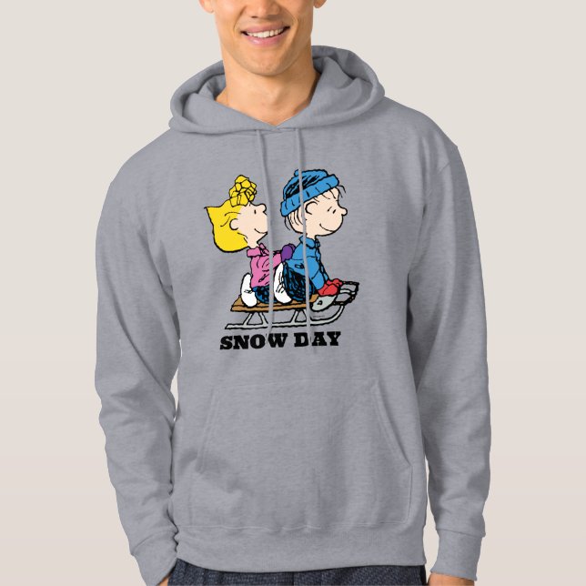 Jordnötter | Sally & Linus Sled Riding Hoodie (Framsida)