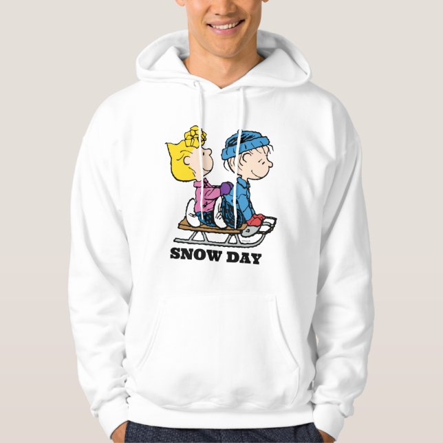 Jordnötter | Sally & Linus Sled Riding Hoodie (Framsida)