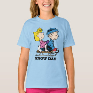 Jordnötter   Sally & Linus Sled Riding T Shirt
